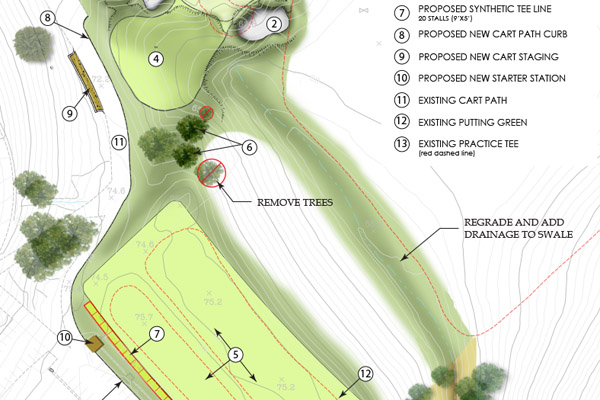 golf course rendering